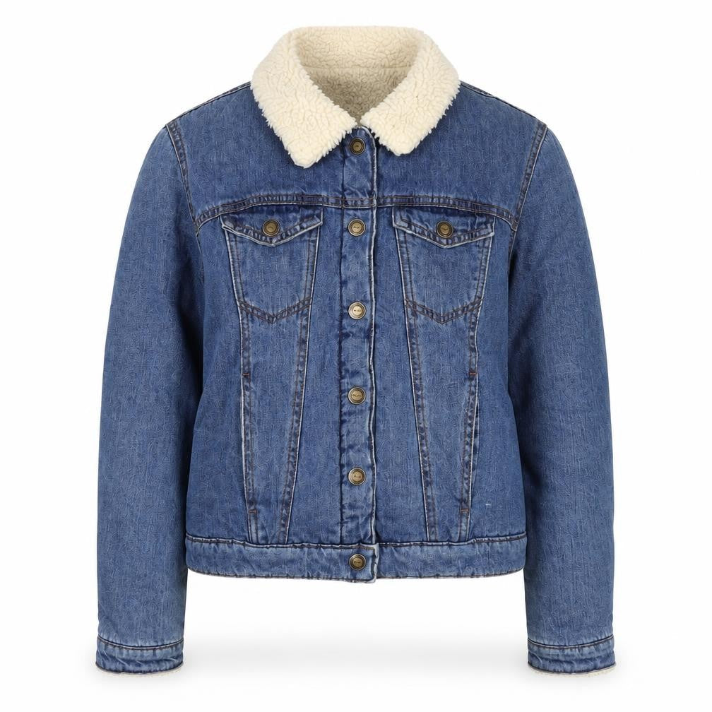 Womens UK Size 10 Only Blue Basic Jacket