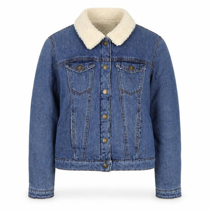 Womens UK Size 10 Only Blue Basic Jacket
