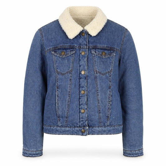 Womens UK Size 10 Only Blue Basic Jacket