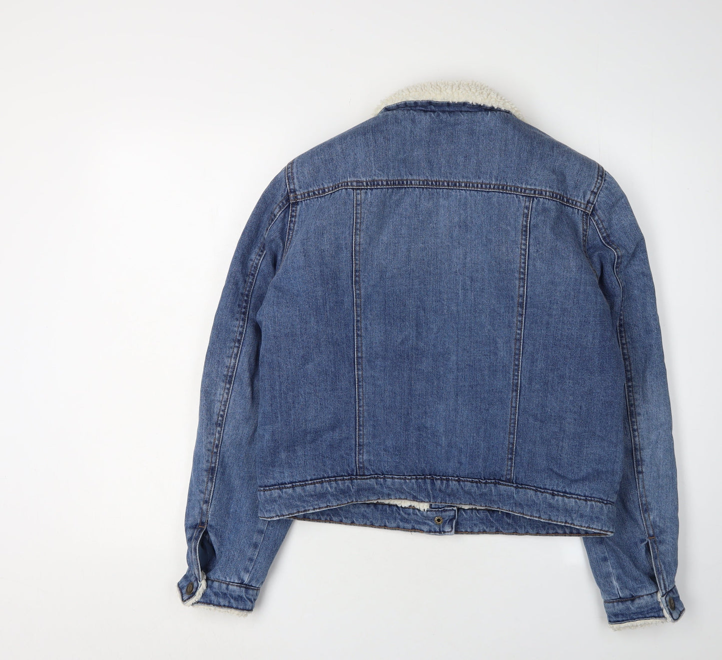 Womens UK Size 10 Only Blue Basic Jacket