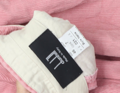 Liu Jo Men's Pink Corduroy Chino Trousers UK 18