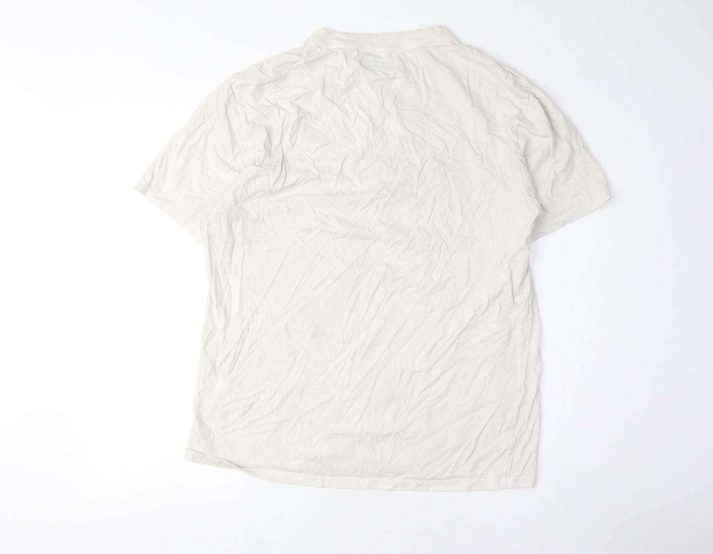 Mens UK Size S GUESS Beige  T-Shirt