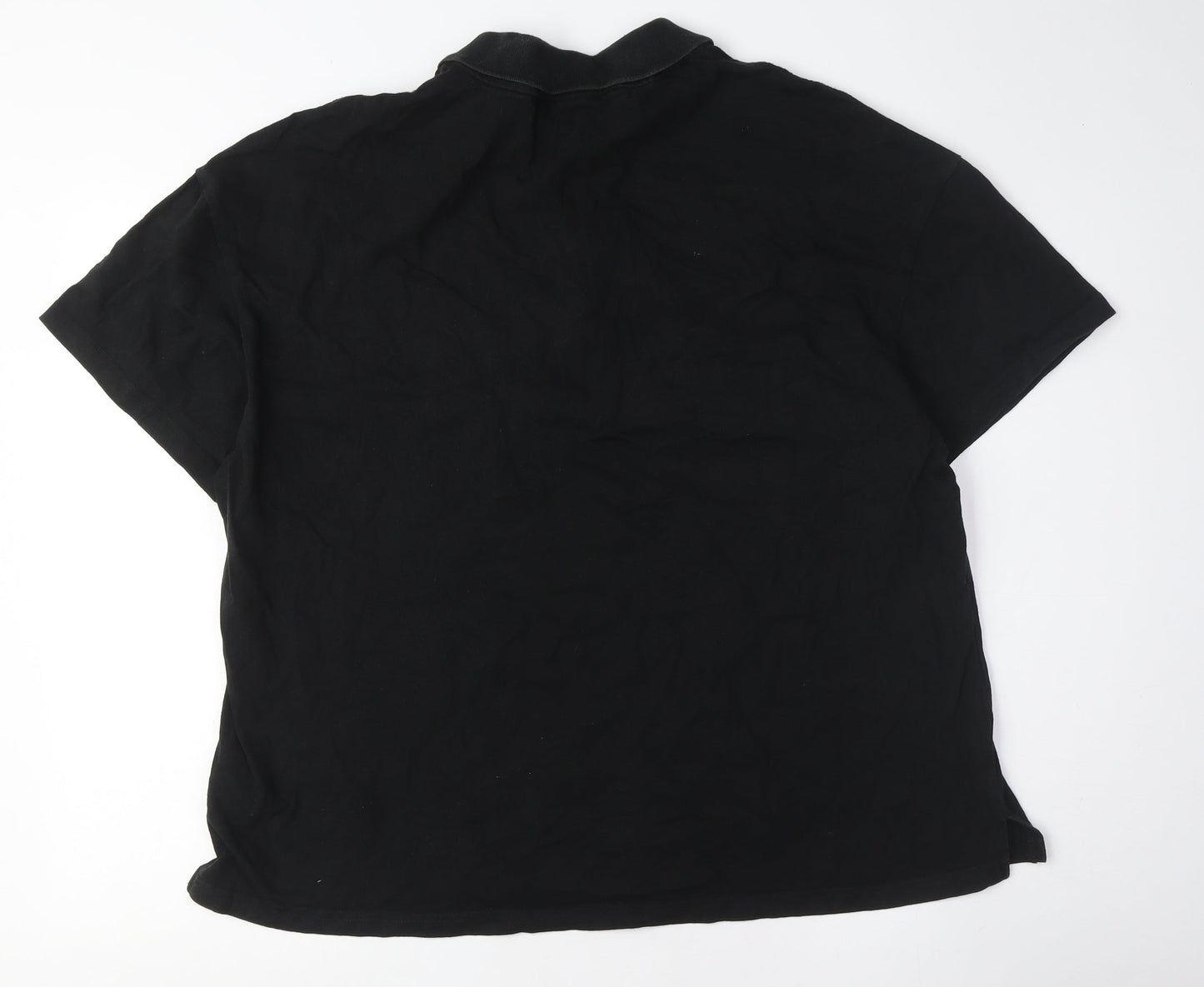 Puma Black Unisex Polo Shirt M - Sports Casual Top