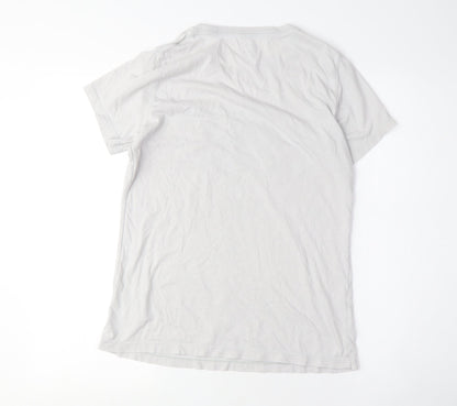 New Balance Women's White Medium T-Shirt Crew Neck