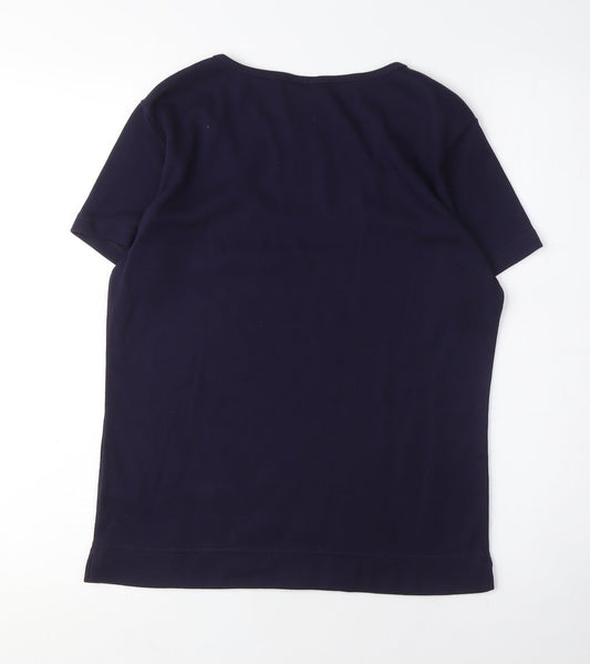 Primark Women's Blue Basic T-Shirt, Size 18-20