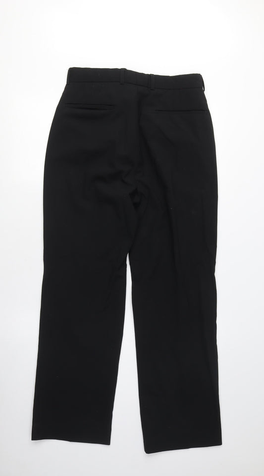 F&F Men's Black Dress Pants Size 32, Wool Blend