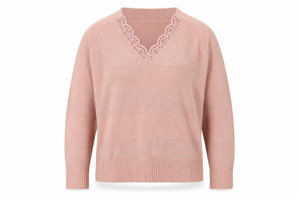 Womens UK Size L NEXT Pink Pullover Jumper