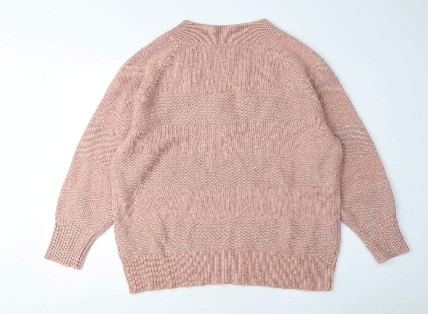 Womens UK Size L NEXT Pink Pullover Jumper