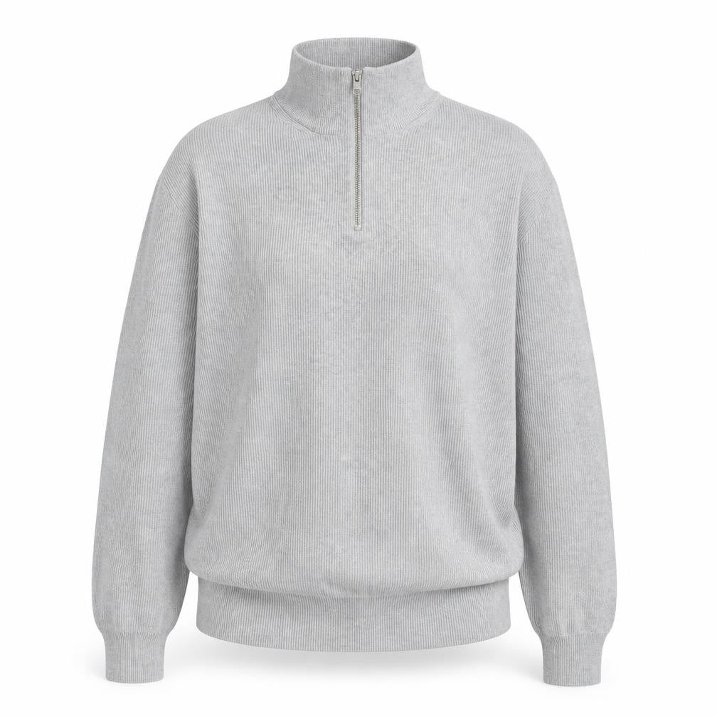 Mens UK Size XL Marks and Spencer Grey Full Zip Jumper