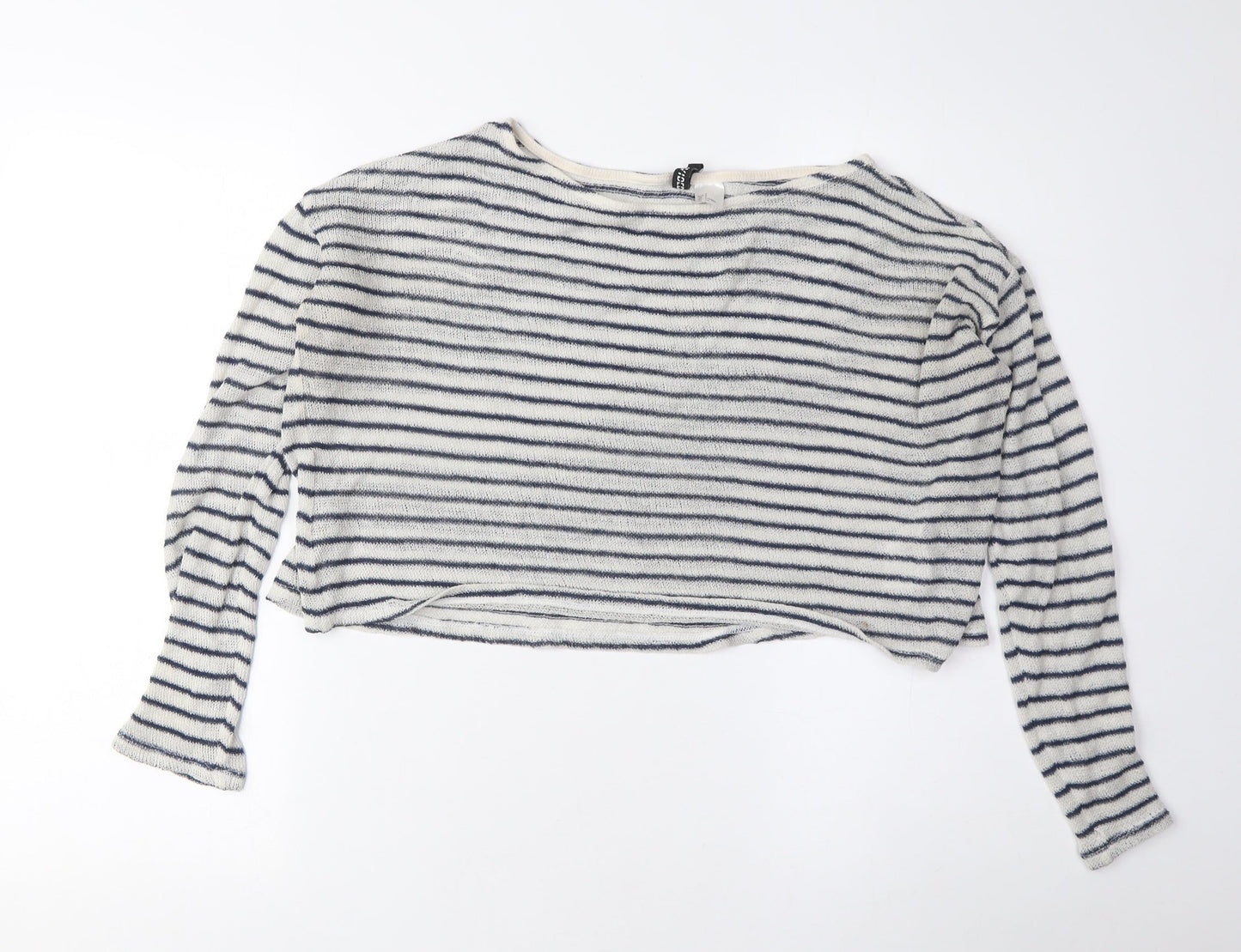 Womens UK Size 10 H&M Multicoloured Pullover Jumper