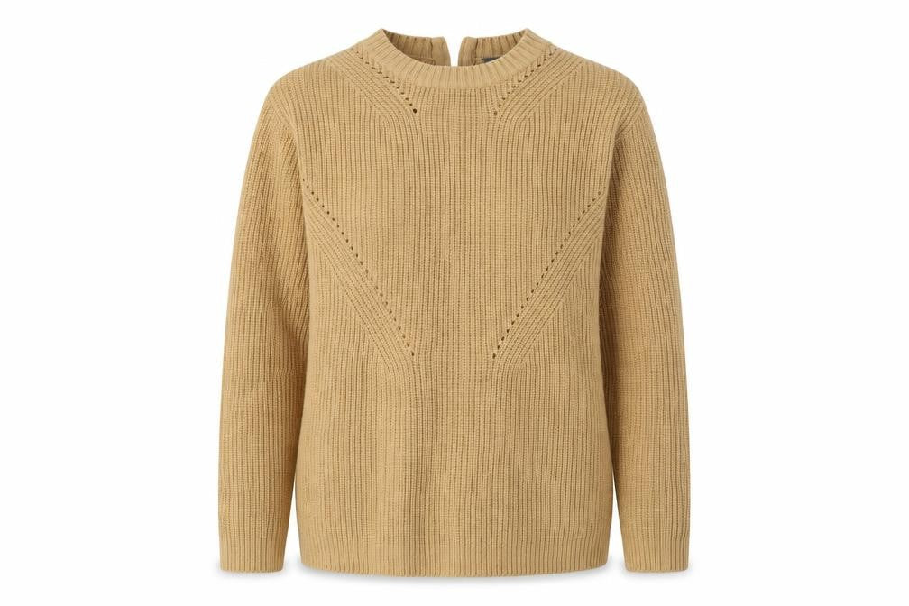 Womens UK Size 10 Dorothy Perkins Beige Pullover Jumper