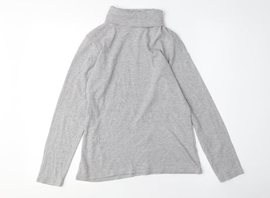 Womens UK Size S Isle Grey Pullover Jumper