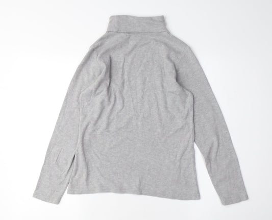 Womens UK Size S Isle Grey Pullover Jumper