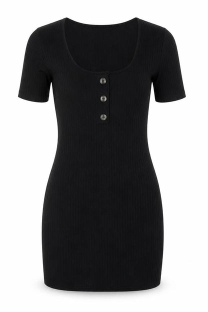 Quiz Women Black Bodycon Mini Dress XS