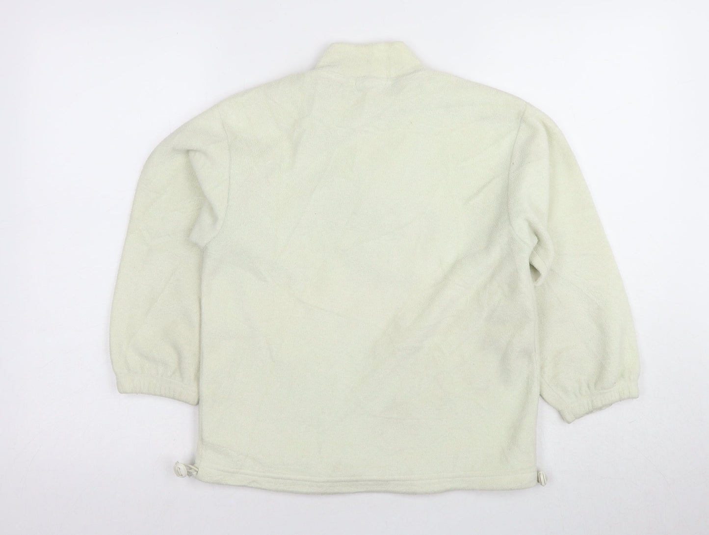 Today Boys White Fleece Pullover Hoodie - 10-11 Years