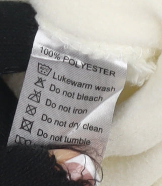 Womens UK Size M Signature Ivory Basic Jacket