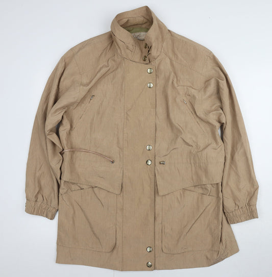 Apropos Men's Beige Military Jacket M - Casual Classic