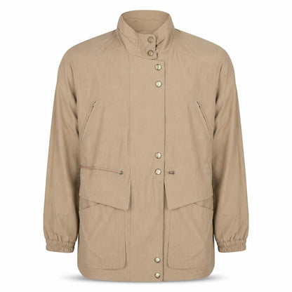 Mens UK Size M Apropos Beige Military Jacket