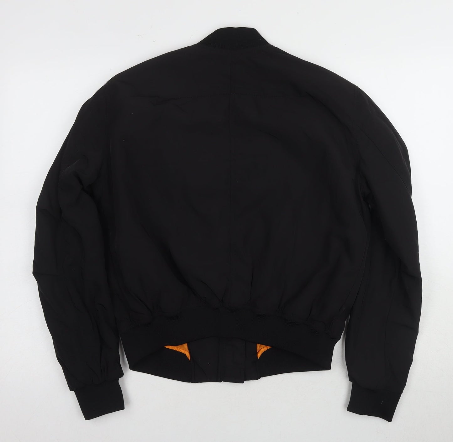 Unisex Adults UK Size 12 H&M Black Bomber Jacket