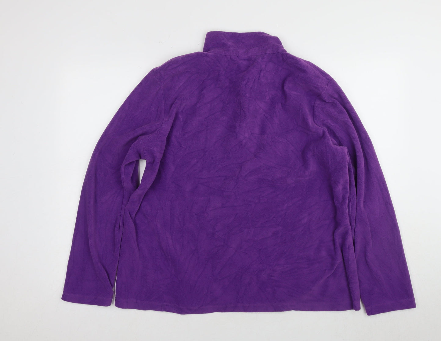 Regatta Unisex Adults Purple Fleece Pullover Size 44
