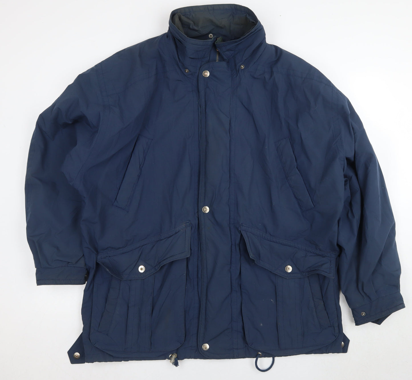 Mens UK Size L Marks and Spencer Blue Basic Jacket