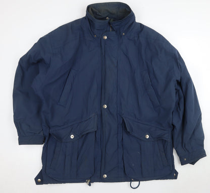Mens UK Size L Marks and Spencer Blue Basic Jacket