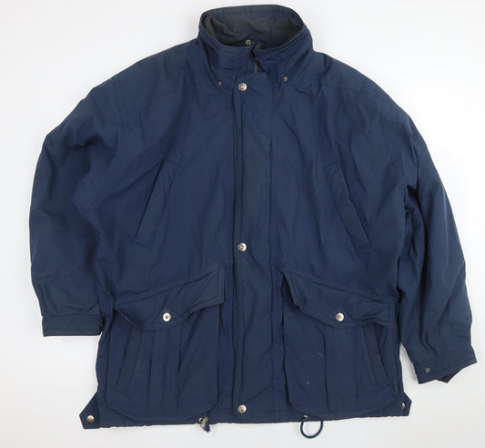 Mens UK Size L Marks and Spencer Blue Basic Jacket