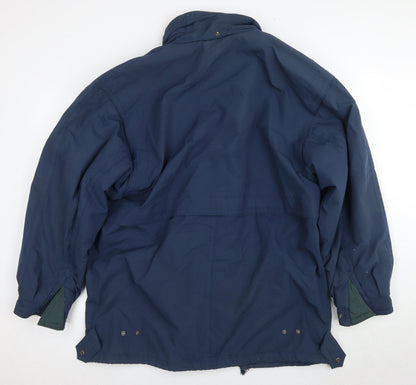 Mens UK Size L Marks and Spencer Blue Basic Jacket