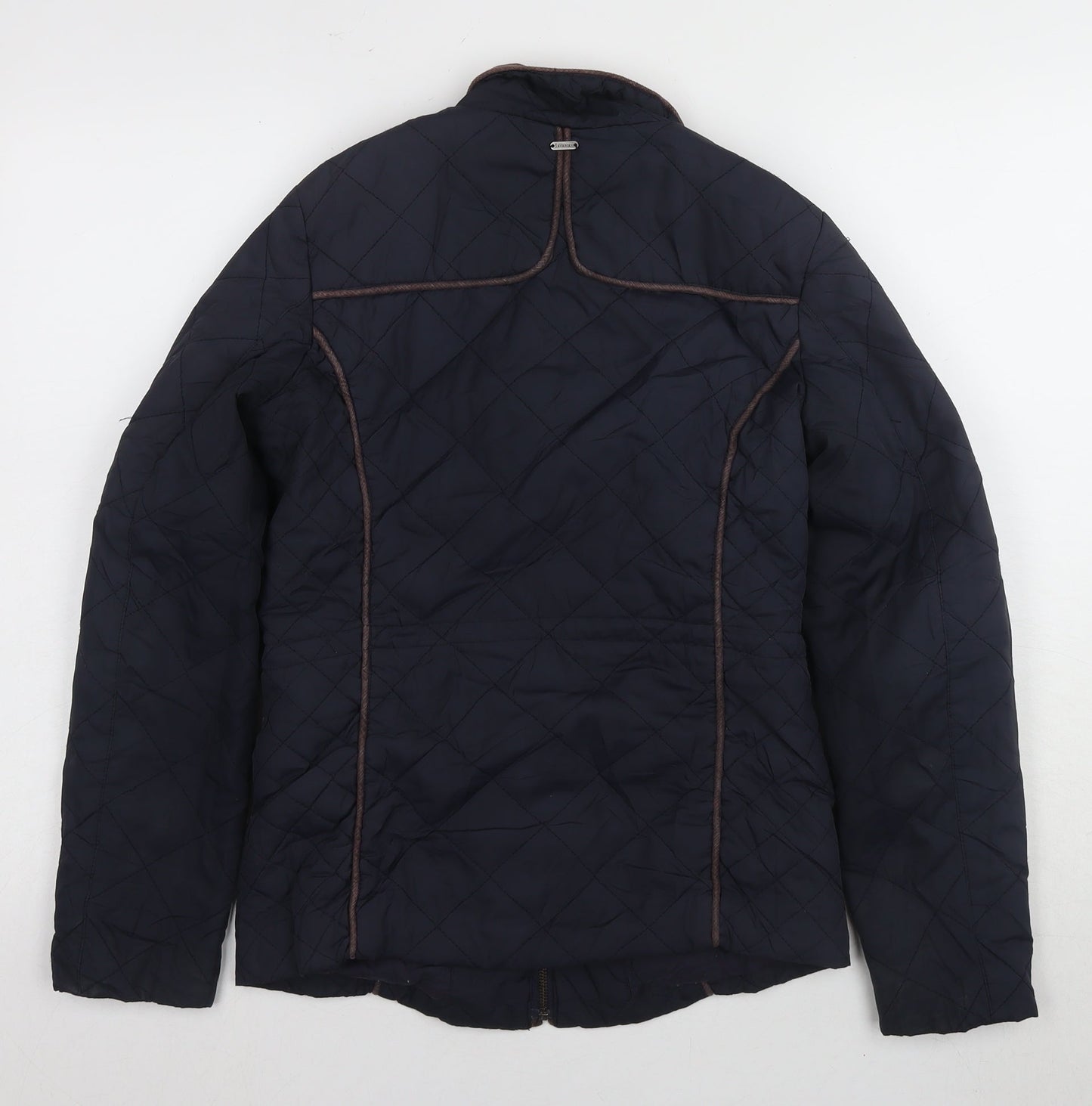 Unisex Adults UK Size S Savanah Collection Blue Quilted Coat