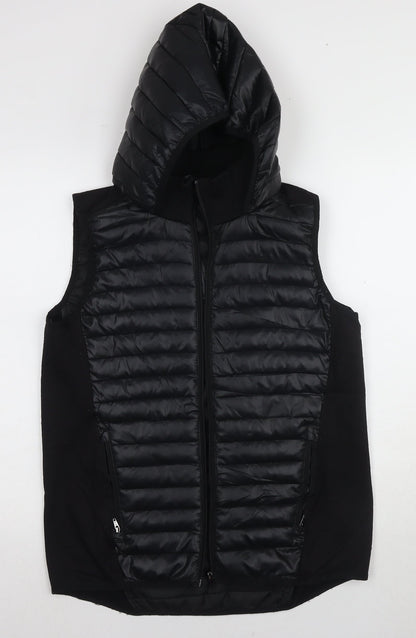 Womens UK Size 14 USA Pro Black Puffer Jacket