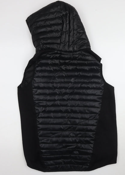 Womens UK Size 14 USA Pro Black Puffer Jacket