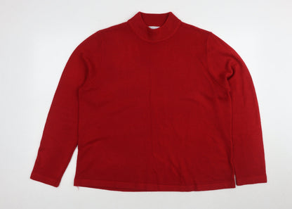 Womens UK Size 20 JDY Red Pullover Jumper