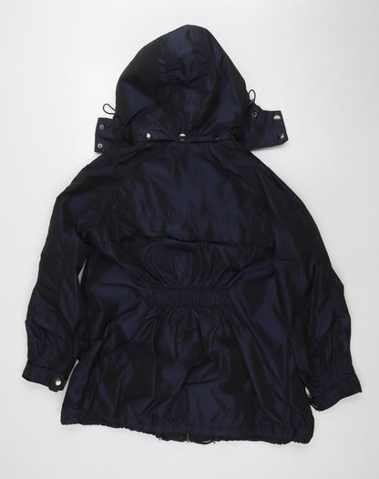 Womens UK Size 12 Monsoon Blue Parka Coat
