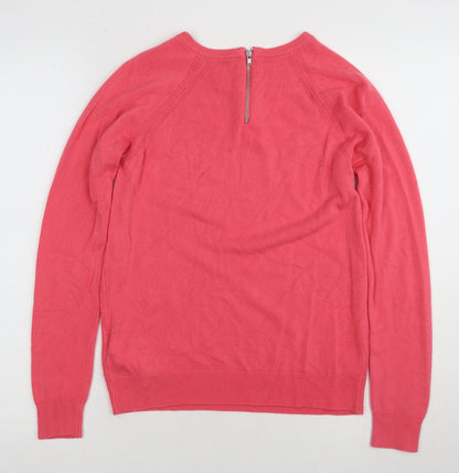 Womens UK Size S LC Waikiki Pink Pullover Jumper