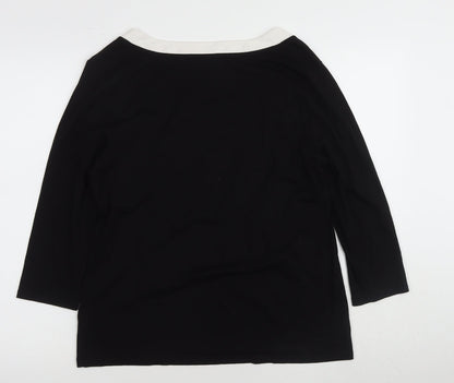 Womens UK Size M Windsmoor Black  T-Shirt