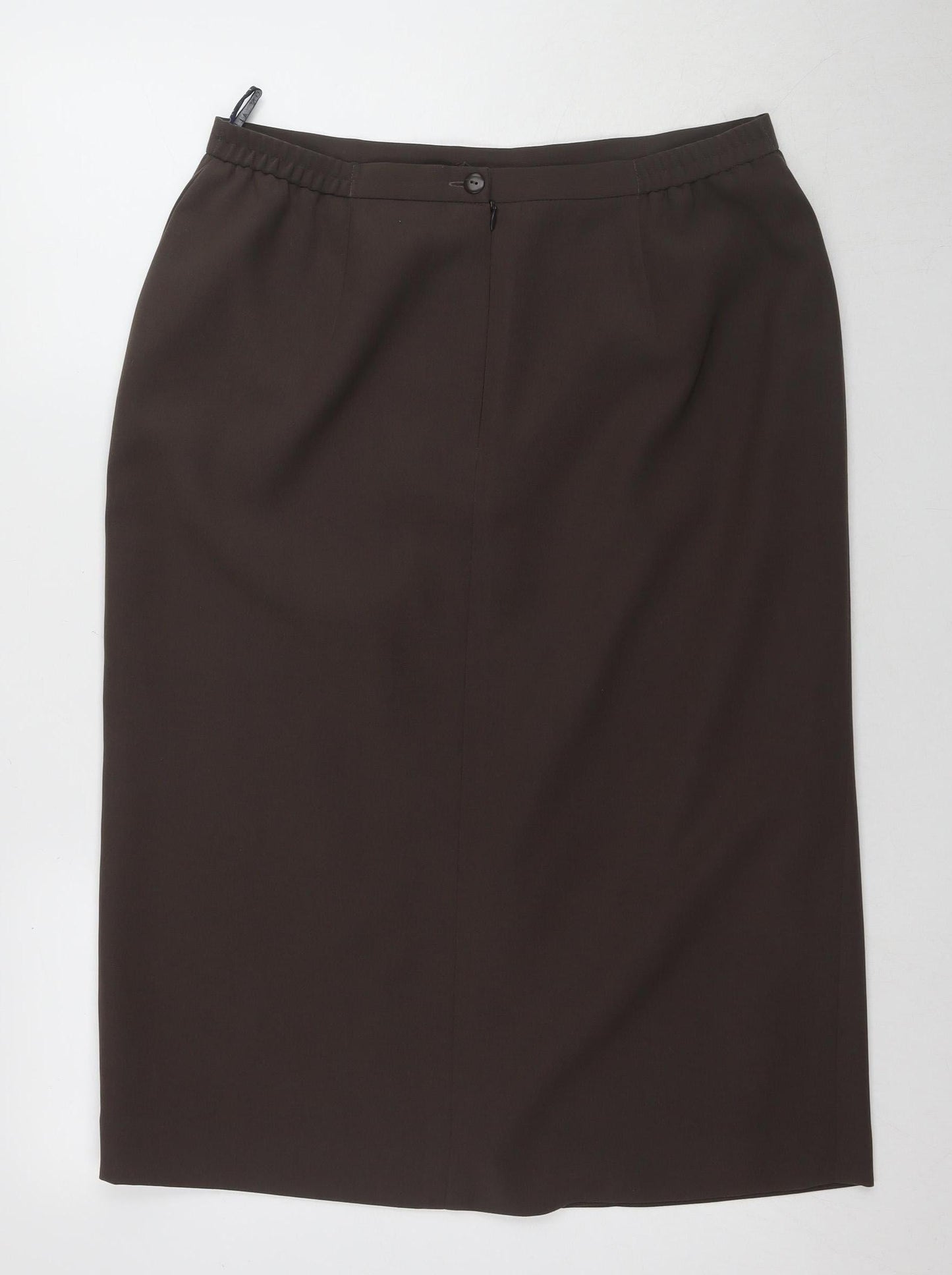 Alexon Women's Brown Pencil Skirt, Size 16, Business, Autumn/Winter