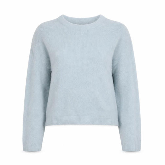 Womens UK Size S Pull & Bear Blue Pullover Jumper