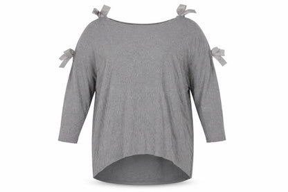 Womens UK Size 18 Blue Vanilla Grey Pullover Jumper