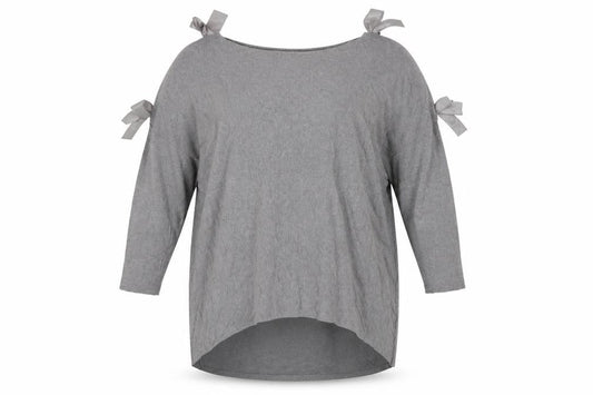 Womens UK Size 18 Blue Vanilla Grey Pullover Jumper
