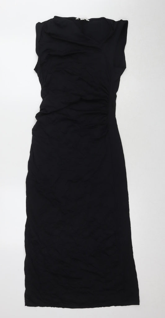Marks and Spencer Women's Black Dress Size 8, Stylish & Versatile