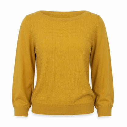 Womens UK Size M Oasis Yellow Pullover Jumper