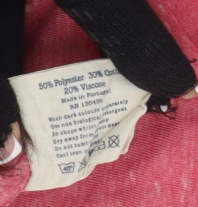 Jack Wills Women's Pink Basic T-Shirt UK Size 10