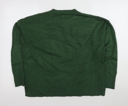French Connection Men's Green M Pullover Jumper Casual