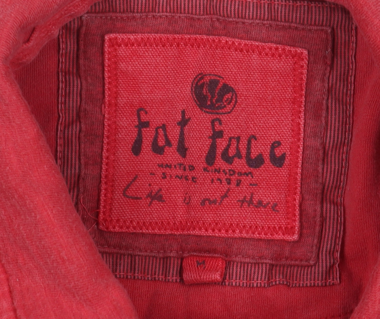 Fat Face Men's Red Polo Shirt M - Casual Comfort
