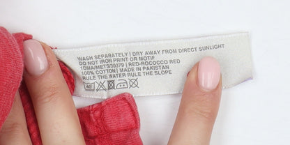 Fat Face Men's Red Polo Shirt M - Casual Comfort