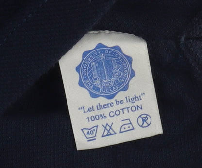 UCLA Men's Blue L Polo Shirt with Logo