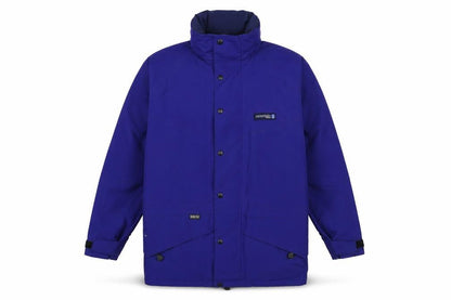 Mens UK Size M Mountain Range Blue Rain Coat