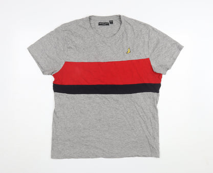 Mens UK Size L Brave Soul Multicoloured  T-Shirt