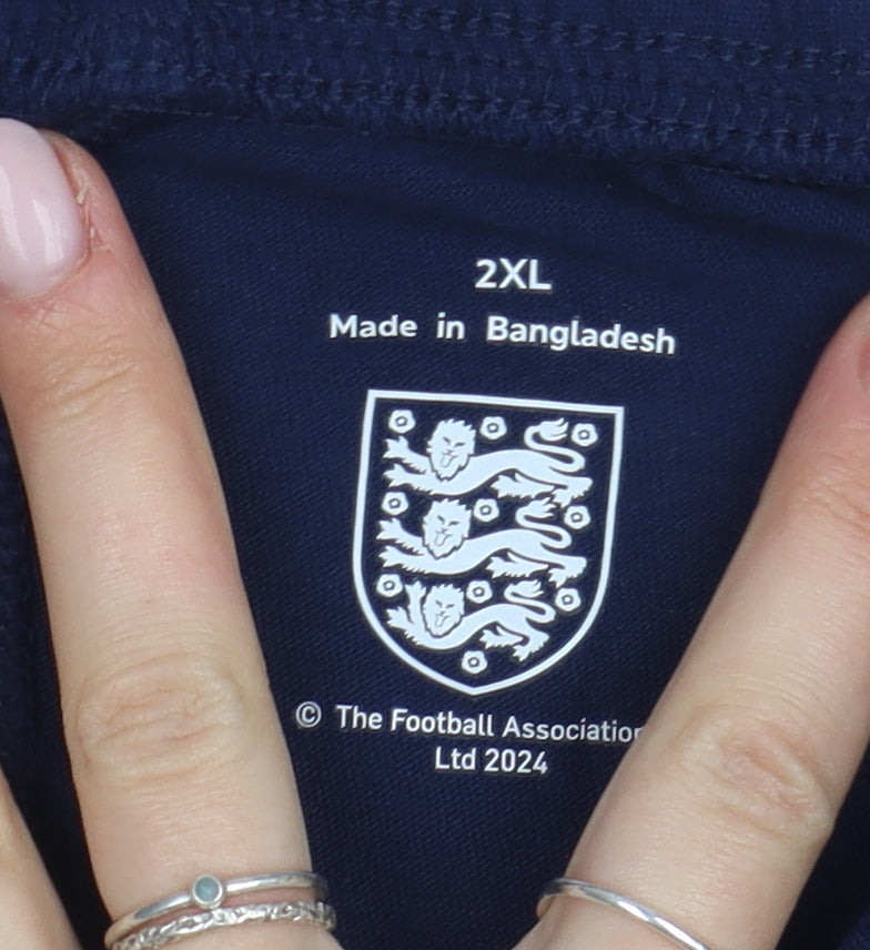 Marks and Spencer Men's 2XL Blue Bermuda Shorts