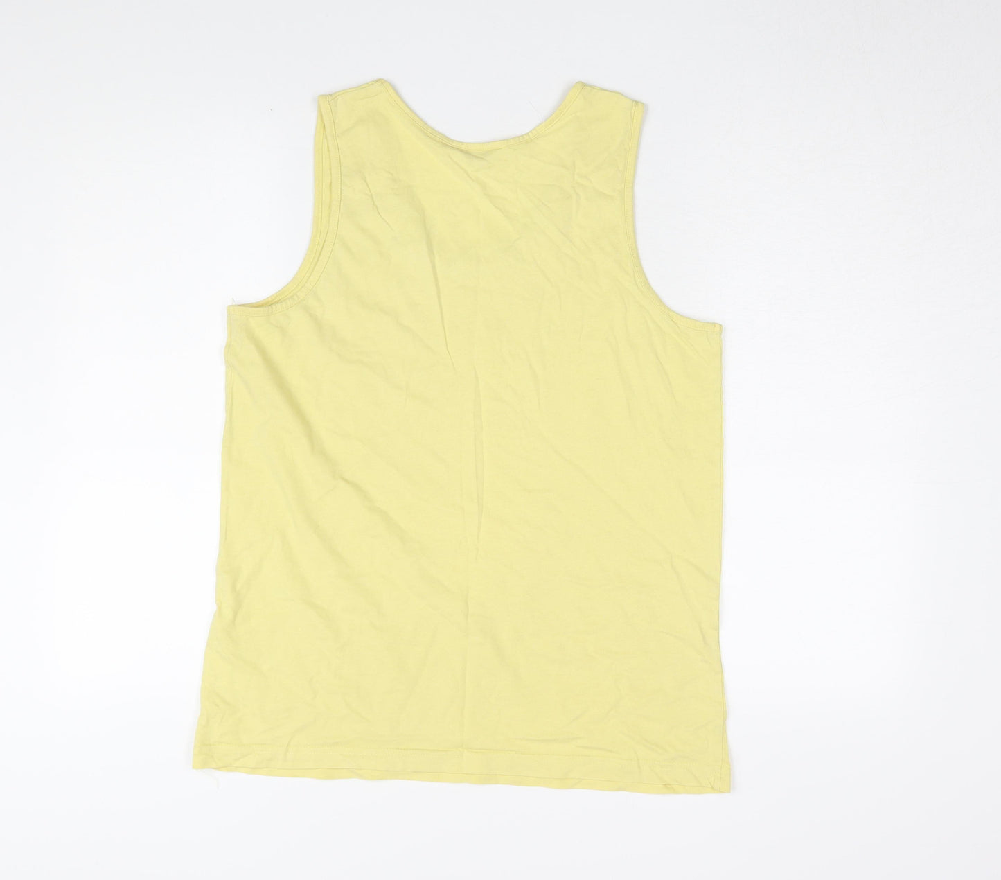Womens UK Size M Cotton Traders Yellow  Tank